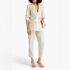 Veronica Beard Linen Suit